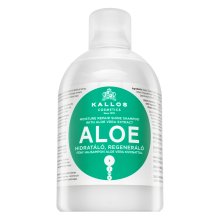 Kallos Aloe Moisture Repair Shine Shampoo подхранващ шампоан за гладкост и блясък на косата 1000 ml