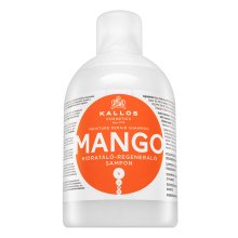 Kallos Mango Moisture Repair Shampoo Voedende Shampoo voor droog en beschadigd haar 1000 ml