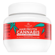 Kallos Hair Pro-Tox Cannabis Hair Mask pflegende Haarmaske für geschädigtes Haar 275 ml