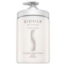 BioSilk Silk Therapy Conditioning Balm smoothing mask for smoothness and gloss of hair 739 ml