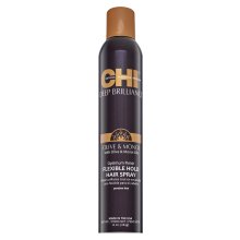 CHI Deep Brilliance Olive & Monoi Flexible Hold Hair Spray fixativ de păr hrănitor pentru toate tipurile de păr 284 g