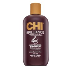 CHI Deep Brilliance Olive & Monoi Neutralizing Shampoo čisticí šampon s hydratačním účinkem 355 ml