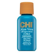 CHI Aloe Vera Curls Defined Aloe Vera Oil olio per i capelli ricci 15 ml
