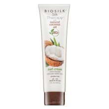 BioSilk Silk Therapy Curl Cream cremă pentru styling pentru definirea buclelor 148 ml