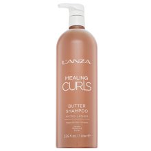 L’ANZA Healing Curls Butter Shampoo Stärkungsshampoo für lockiges und krauses Haar 1000 ml