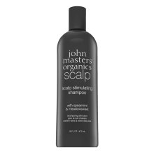 John Masters Organics Spearmint & Meadowsweet Scalp Stimulating Shampoo posilující šampon pro stimulaci vlasové pokožky 473 ml