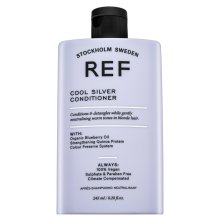 REF Cool Silver Conditioner odżywka do włosów siwych i platynowego blondu 245 ml