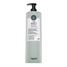 Maria Nila True Soft Shampoo szulfátmentes sampon hajgöndörödés és rendezetlen hajszálak ellen 1000 ml
