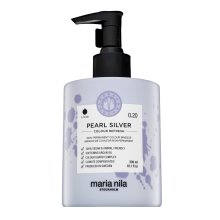 Maria Nila Colour Refresh mascarilla nutritiva con pigmentos de color Para cabello rubio platino y gris Pearl Silver 300 ml