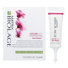 Matrix Biolage Colorlast Cera-Repair vlasová kúra pro barvené vlasy 10 x 10 ml