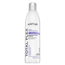 Kativa Total Plex Bond Reconstruction 1 Shampoo shampoo om de haarvezel te versterken 355 ml