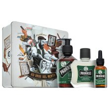 Proraso Set de regalo Refreshing Metal Box Beard Care 200 ml + 100 ml + 30 ml