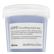 Davines Essential Haircare Love Smoothing Instant Mask do włosów grubych i trudnych do ułożenia 250 ml