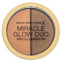 Max Factor Miracle Glow Duo - 030 Deep iluminator pentru toate tipurile de piele 11 g