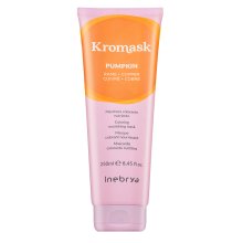 Inebrya Kromask Coloring Nourishing Mask maschera nutriente con pigmenti colorati per il recupero del colore Pumpkin 250 ml
