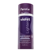 Fanola No Yellow Color Compact Violet Bleaching Powder pudr pro zesvětlení vlasů 450 g
