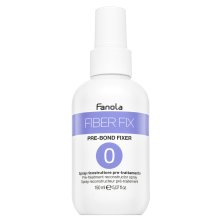 Fanola Fiber Fix Pre-Bond Fixer No.0 versterkende spoelloze spray voor gekleurd haar 150 ml