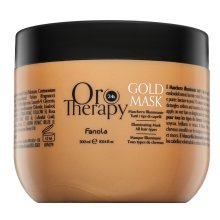 Fanola Oro Therapy 24k Gold Mask masker voor alle haartypes 300 ml