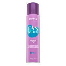 Fanola Fan Touch Thermo Fix Thermal Protective Fixing Spray sprej pro tepelnou úpravu vlasů 300 ml