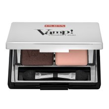 Pupa Vamp! Compact Duo Eyeshadow 003 Soft Mauve paletka očných tieňov 2,2 g