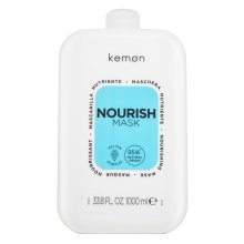 Kemon Nourish Mask vyživující maska pro suché a poškozené vlasy 1000 ml