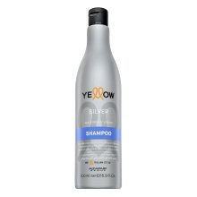 Alfaparf Milano Yellow Silver Shampoo szampon neutralizujący do włosów siwych i platynowego blondu 500 ml