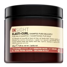 Insight Elasti-Curl Pure Mild Shampoo reinigende balsem voor golvend en krullend haar 200 g