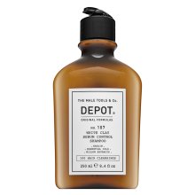 Depot No. 107 White Clay Sebum Control Shampoo čisticí šampon срещу раздразнение на кожата 250 ml