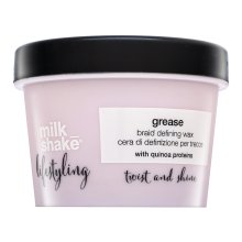 Milk_Shake Lifestyling Grease Braid Defining Wax uhladzujúci krém na vytvorenie dokonalých vrkôčikov 100 ml