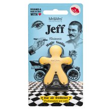 Mr&Mrs Fragrance Jeff Chrome Car Air Freshener Magic Vanilla