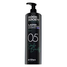 Artègo Good Society 05 B_Blonde Violet Opaline Shampoo szampon ochronny o działaniu neutralizującym żółte odcienie 1000 ml