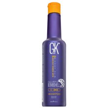 GK Hair Silver Bombshell Shampoo shampoo neutralizzante per capelli biondo platino e grigi 280 ml
