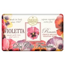 Nesti Dante Dei Colli Fiorentina sapone Triple Milled Vegetal Soap Violetta Romantic 250 g