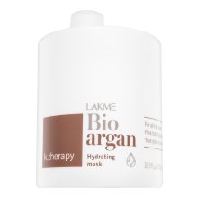 Lakmé K.Therapy Bio Argan Hydrating Mask tápláló maszk haj hidratálására 1000 ml