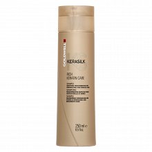 Goldwell Kerasilk Rich Keratin Care Shampoo šampon pro nepoddajné a poškozené vlasy 250 ml