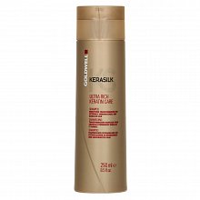 Goldwell Kerasilk Ultra Rich Keratin Care Shampoo šampon pro nepoddajné a poškozené vlasy 250 ml