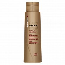 Goldwell Kerasilk Ultra Rich Keratin Care Shampoo šampon pro nepoddajné a poškozené vlasy 500 ml