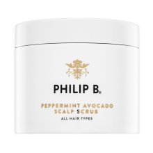 PHILIP B Peppermint & Avocado Scalp Scrub Exfoliant pentru scalp 236 ml