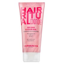 Dermacol Hair Ritual Red Hair & Color Seal Conditioner balsamo rinforzante per capelli con tonalità ramate 200 ml