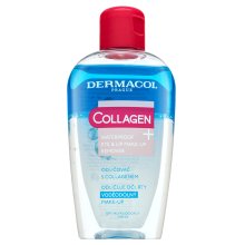 Dermacol Collagen+ dwufazowy płyn do demakijażu Waterproof Eye & Lip Make-Up Remover 150 ml