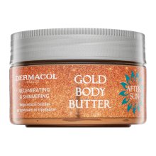 Dermacol tělové máslo Regenerating & Shimmering Gold Body Butter 200 ml