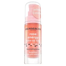 Dermacol Rose Energy Make-Up Base prebase de maquillaje para piel unificada y sensible 20 ml