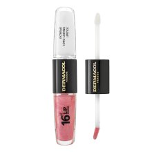 Dermacol 16H Lip Colour Extreme Long-Lasting Lipstick dlhotrvajúca dvojfázová farba a lesk na pery No. 11 8 ml