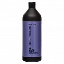 Matrix Total Results Color Obsessed So Silver Shampoo Shampoo für platinblondes und graues Haar 1000 ml