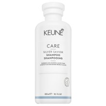 Keune Care Silver Savior Shampoo neutralizáló sampon platinaszőke és ősz hajra 300 ml