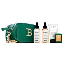 Balmain Hair Couture Limited Edition Green Pouch Geschenkset zum Hervorheben der Haarstruktur