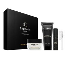 Balmain Homme Signature Men's Giftset dárková sada pro muže 200 ml + 30 ml + 100 g