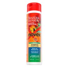 Novex Brazilian Keratin Shampoo shampoo rinforzante per capelli secchi e danneggiati 300 ml