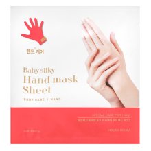 Holika Holika Baby Silky Hand Mask Sheet Feuchtigkeitsspendende Tuchmaske für Hände und Nägel 15 ml