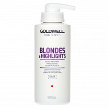Goldwell Dualsenses Blondes & Highlights 60sec Treatment Haarmaske für blondes Haar 500 ml